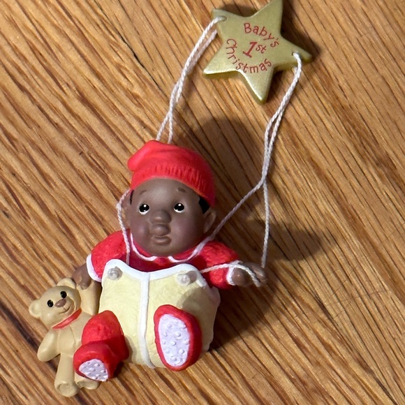 Hallmark Baby's First Christmas Black African American 1998 Ornament - Picture 5 of 7